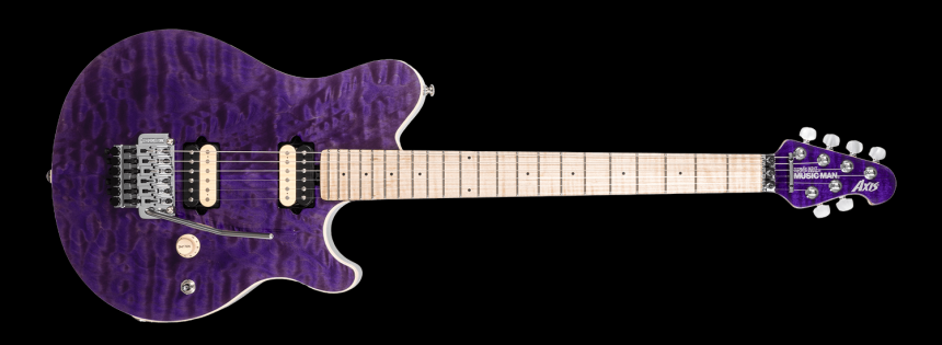 Ernie Ball Music Man Translucent Purple